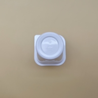 Sulide Blanc 180ml Conteneurs De Yaourt De Qualité Alimentaire Carré PP Tasses Sans Couvercle 6 OZ Grec-yaourt-plastique-conteneurs