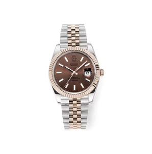 Reloj DJ Luminoso Personalizado de Alta Calidad 12A, 36/41 mm, Automático de Nivel Suizo, Espejo de Zafiro 904L - Product Image 1