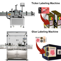 Machine à étiqueter les bouteilles, en Stock, à prix réduit, Machine à étiqueter la colle, à coller, à coller sur du papier, Machine à étiqueter les autocollants taxés, 10%