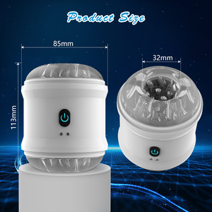 Dispositivo de Entrenamiento para Pene Masculino de Doble Canal con Succión Magnética Vibratoria de 10 Frecuencias, Accesorios para Roles - Product Image 3