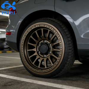 Rines de Bronce Forjado para Carreras Todoterreno <span class=keywords><strong>4x4</strong></span>, 17 18 19 Pulgadas, para Camionetas y SUV, 6*139 6*114.3, para Ford Pardo Jeep - Product Image 6