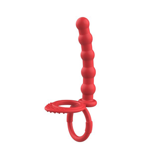 Produits sexuels pour adultes : Plug anal en silicone pour hommes et femmes, double anneau de blocage pour stimulation prostatique et anale - Product Image 3