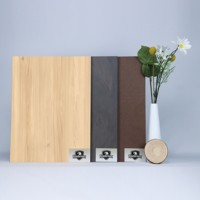 Panneau décoratif en MDF mélaminé à texture bois, densité personnalisée 650-850, qualité ENF, écologique, ignifuge, résistant à l'humidité, pour hôtel