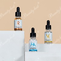 Ensemble de soins pour la peau Beauty Host Products Acide hyaluronique éclaircissant Vitamine C Rétinol Sérum visage Sérum anti-rides pour le visage