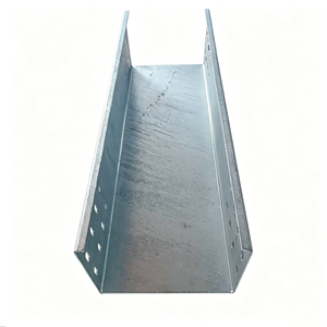Goulotte de câblage industrielle en <span class=keywords><strong>acier</strong></span> au carbone Q235 galvanisé à chaud, couvercle de chemin de câbles solide, anti-poussière et fermé - Product Image 4