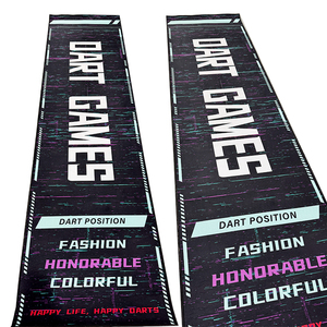 Tapis <span class=keywords><strong>de</strong></span> fléchettes professionnel Yulong CP01 pour la <span class=keywords><strong>protection</strong></span> du sol |   Polyester robuste <span class=keywords><strong>de</strong></span> 1,5 kg |   Revêtement antidérapant |   Conception sur mesure - Product Image 2