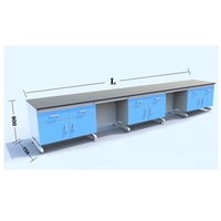 Banc de travail de laboratoire dentaire, poste de travail de laboratoire, banc de travail latéral, prix d'usine, pour les études de physique/sciences/biologie