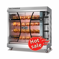 Nouvelle machine à rôtir le poulet au gaz commerciale, multifonctionnelle, portable, à économie d'énergie, grande capacité
