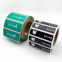 Étiquette RFID UHF longue portée 860-960 MHz pour pare-brise, puce Alien H9, étanche et résistante aux intempéries, ISO/IEC 18000-6C pour la gestion des véhicules