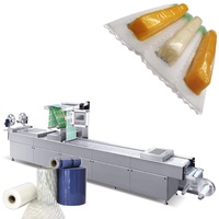 Petite machine de thermoformage pour Miswak, machine d'emballage sous vide automatique pour barres de fromage, Maquina Termoformadora Al Vacio