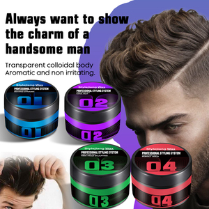 Cire coiffante pour cheveux numérique <span class=keywords><strong>100</strong></span> <span class=keywords><strong>ml</strong></span>, gel coiffant pour cheveux, pommade fixante pour hommes - Product Image 1