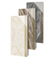 Carrelage de marche d'escalier en porcelaine contemporain antidérapant pour intérieur, marches et contremarches décoratives commerciales en céramique