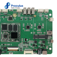 Prokulus papan pengembangan Android, 7 inci layar sentuh modul 1024*600 dengan tampilan Panel layar sentuh