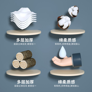 Papel Higiénico Zhennuo Wood Paper 3000g, Rollo Jumbo, Suave, Uso en Seco y Húmedo, Paquete Familiar - Product Image 2