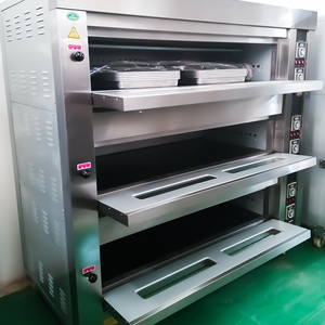 HELAXEN New Commercial Gas 3-Deck Digital Control Steam Heat Source Stainless Steel Energy-Saving Durable Cake <strong>Baking</strong> <strong>Easy</strong> - Product Image 6