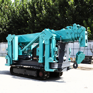 Équipement de levage sur chenilles compact et pliable à <span class=keywords><strong>t</strong></span>élécommande sans fil 5T 10T Grue araignée mobile certifiée Ce pour une utilisation en intérieur - Product Image 3