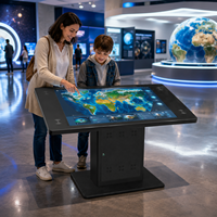 Écran tactile intelligent 4K VISIGN 43 49 55 pouces, affichage numérique LCD pour la publicité dans les magasins, les centres commerciaux, les musées et les expositions