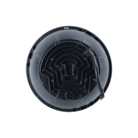 GOODZOOM Ensemble de phares de voiture personnalisés Feux de route et feux de croisement Yeux d'ange de voiture Phares à LED ronds de 7 pouces pour tout-terrain