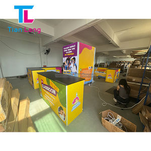 โต๊ะอะลูมิเนียมแบบพับได้สำหรับงานโฆษณางานจัดแสดงสินค้าแบบพกพา - Product Image 6