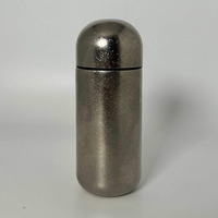 Gobelet de voyage isotherme en titane à double paroi ultra-léger pour boissons chaudes et froides, avec couche thermique sous vide