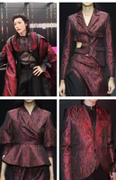 Kain Jacquard Emas Berkualitas Tinggi Kain Brokat Jacquard Bunga