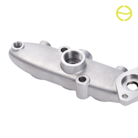 Collecteur multi-ports OEM en silice solée, procédé de moulage à la cire perdue ISO9001, pour système de fluides moteur, en acier