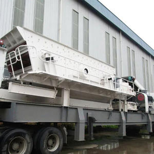 Installation de concassage de granit et de calcaire avec concasseur à cône mobile et crible vibrant - Product Image 4