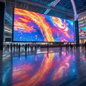 Écran vidéo mural LED intérieur haute définition P2.5, affichage numérique, publicité, luminosité 4000 cd, garantie 3 ans, couleur pleine - Product Image 1