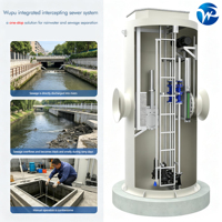 Moteur de pompe de puisard intégré pour la récupération des eaux usées municipales, en acier inoxydable 304, haute efficacité, garantie 1 an