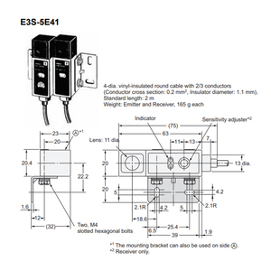 E3S-5E4 quang điện chuyển đổi cảm biến E3S-2E4 E3S-LS10XE4 E3S-LS20XE4 E3S-R2E4 E3S-DS10E4 E3S-DS30E4 E3S-2E41 E3S-5E41 E3S-R2E41 - Product Image 5