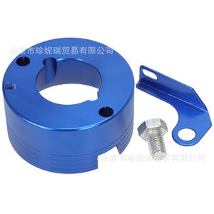 Adaptador de filtro de aire de aluminio rojo, espaciado de orificios de 52mm para mejora de la admisión de motocicletas Predator 301cc 420cc - Product Image 2