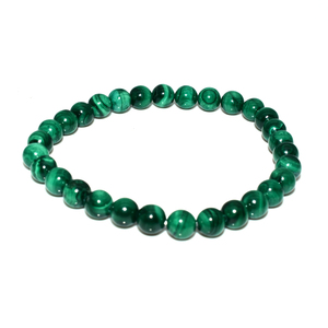 Commercio di Assicurazione di Pietra Naturale di Alta Qualità 4/6/8/10/12 MILLIMETRI di Luce Naturale Malachite Bracciale - Product Image 4