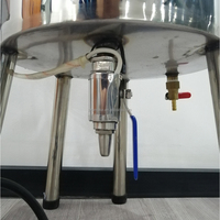 Cire à cheveux rouge à lèvres brillant à lèvres crème chauffante mélange faisant la machine baume à lèvres dissolution réservoir de fusion