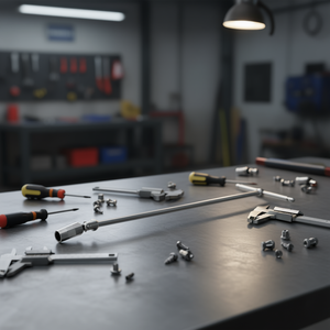 Llave en T Fervi con Enchufe Hexagonal de 10 mm para Uso Mecánico de Precisión - Product Image 3