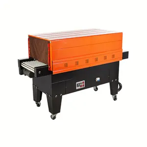 aaa Automatic Cylindrical Liquid Battery Pack PVC Heat Shrinker Wrapping Machine Cylinder Cell Blister Packing Shrinking Sealer