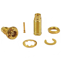 Connecteur coaxial RF MCX-KYB2 en laiton d'usine, connecteur MCX femelle pour câble RG405 RG086, connecteur MCX femelle