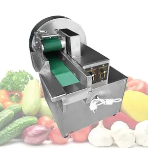 Commercial Vegetable Cutter Multi-functional Vegetable Cutting Machine Stainless Steel Cabbage Chilli Onion Electric Slicer