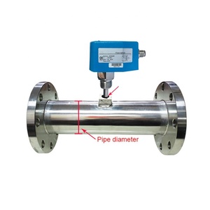 Interruptores de flujo térmico G1/2 G1/4 NPT1/4 Sensor de flujo de rosca NPN PNP 4-20ma Bombas de gas de aceite Controlador de flujo de enchufe electrónico - Product Image 6