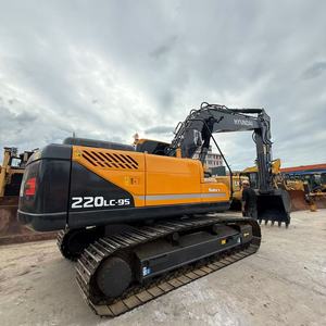 La Corée du Sud a utilisé l'excavatrice hydraulique de chenille de Hyundai 220LC-9S 220-9S avec le système supérieur de moteur - Product Image 6