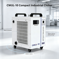Refroidisseur d'eau portable à laser UV CWUL-10DI 60Hz 110V à haute pression
