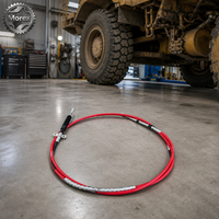 Câble de commande de vitesses 17NMFW771-03631 pour camion minier XCMG 105, 3,73 m, pièces de rechange robustes, qualité OEM