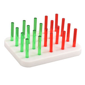 Papan pasak akrilik 20 lubang untuk sains medis untuk terapi pekerjaan - Product Image 1