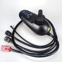 Controlador de Joystick para Silla de Ruedas con Freno Electromagnético de 24V 45A