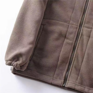 Chaqueta polar cálida de Noruega personalizada para hombre, abrigos cálidos gruesos de invierno, chaqueta con cremallera a prueba de viento para exteriores con bolsillos - Product Image 3