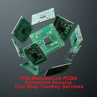 Service de fabrication de prototypes de circuits imprimés clés en main, assemblage personnalisé SMT DIP PCB PCBA OEM avec fichiers BOM et Gerber