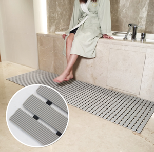 רצפת יוקרה מתקפלת רצפת יוקרה מתקפלת אמבטיה ללא החלקה החלקה על גומי pvc - Product Image 1