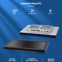 Computadora Industrial Todo en Uno con Pantalla Táctil de 10.1, 15.6 y 21.5 Pulgadas, Cámara Integrada, X6425E, I3, I5, I7, Linux, Windows, Montaje en Pared
