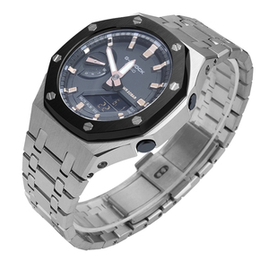 Vente chaude GMAS2100 boîtier et bracelet de montre en acier inoxydable pour la modification et le remplacement du bracelet de montre <span class=keywords><strong>GMA</strong></span>-<span class=keywords><strong>S2100</strong></span> - Product Image 6