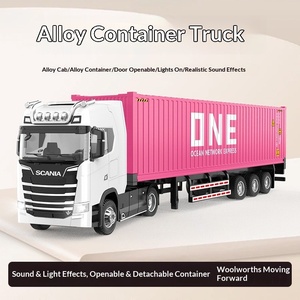 Camión <span class=keywords><strong>de</strong></span> Transporte <span class=keywords><strong>de</strong></span> Ingeniería <span class=keywords><strong>de</strong></span> Aleación Completa a Escala 1:50 <span class=keywords><strong>de</strong></span> Alta Calidad con Sonido, Luces y Función <span class=keywords><strong>de</strong></span> Retroceso - Modelo <span class=keywords><strong>de</strong></span> Juguete <span class=keywords><strong>de</strong></span> Camión Contenedor - Product Image 6