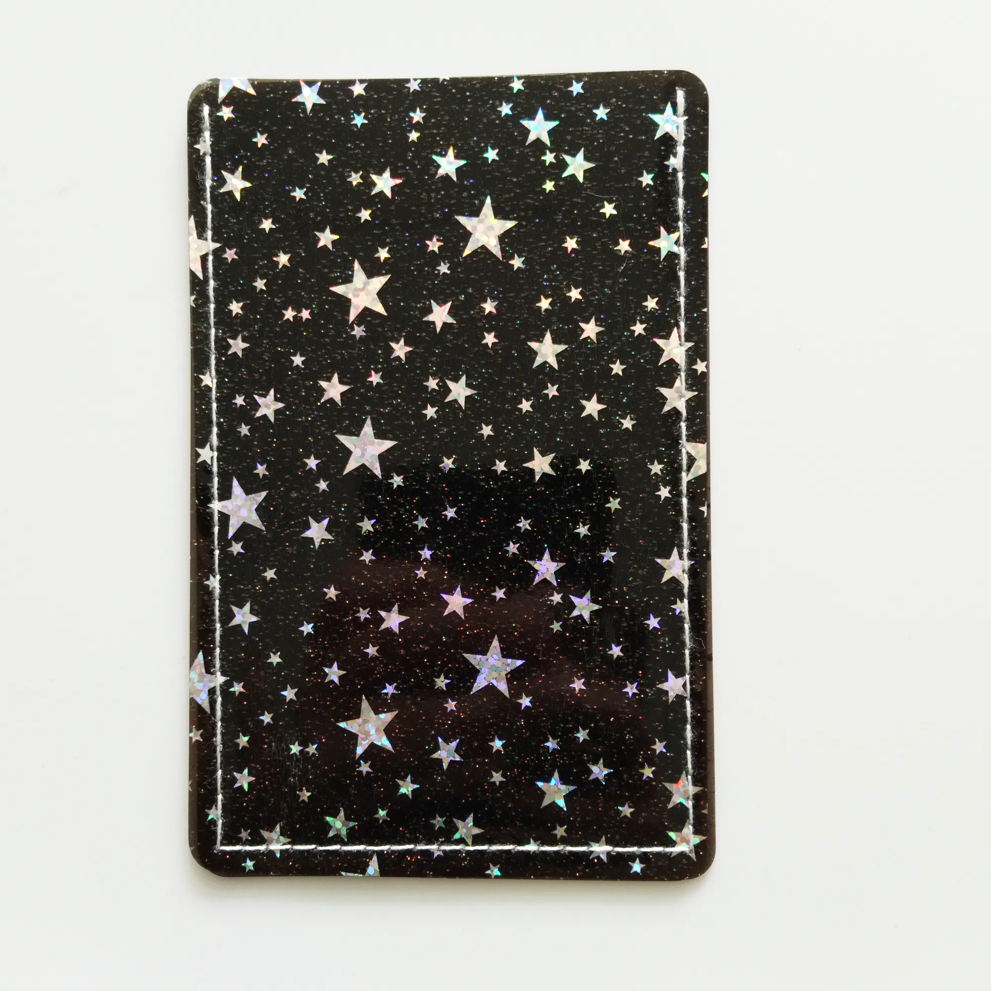 Porte-stylo de planificateur à paillettes en PVC, manches de stylo, gelée transparente